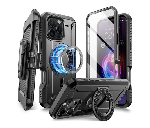 Supcase Ub Pro Mag Magsafe do iPhone 16 Pro Max Black 843439150744 - 1285289 - zdjęcie 2